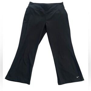 Nike wide leg  crop workout pants